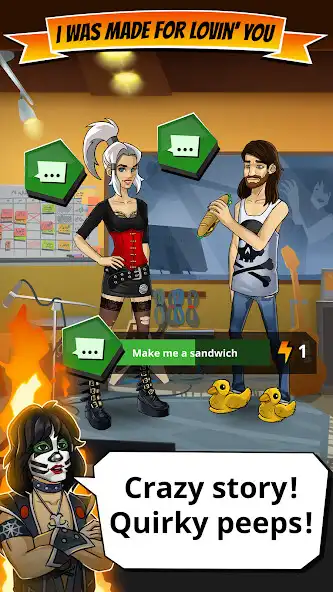 Play KISS Rock City - Road to Fame  as an online game KISS Rock City - Road to Fame  with UptoPlay