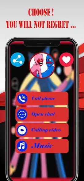 Play Kissy  Huggy Poppy Video Call as an online game Kissy  Huggy Poppy Video Call with UptoPlay