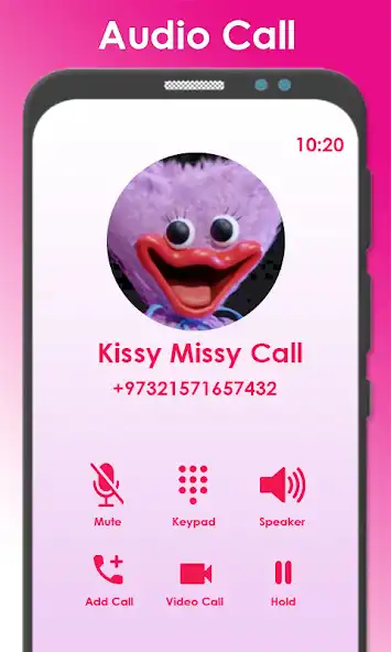 Play Kissy Missy Video Call Prank as an online game Kissy Missy Video Call Prank with UptoPlay