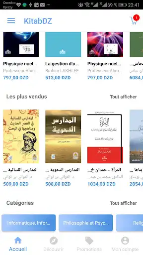 Play KitabDZ, Vente des livres avec Service Livraison  and enjoy KitabDZ, Vente des livres avec Service Livraison with UptoPlay