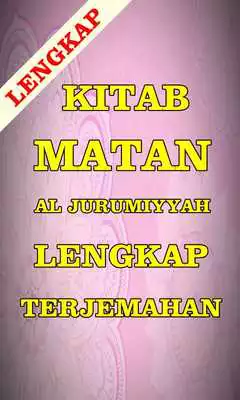 Play Kitab Matan Al-Jurumiyyah Terjemahan Lengkap