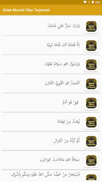 Play Kitab Maulid Diba + Terjemah  and enjoy Kitab Maulid Diba + Terjemah with UptoPlay