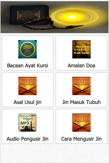 Play Kitab Ruqiah Doa Pengusir Jin   and enjoy Kitab Ruqiah Doa Pengusir Jin  with UptoPlay