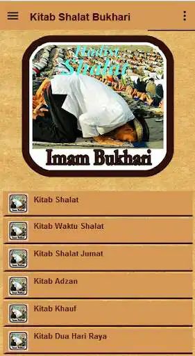 Play Kitab Shalat Shahih Bukhari as an online game Kitab Shalat Shahih Bukhari with UptoPlay