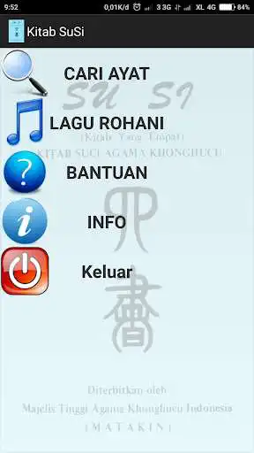 Play APK Kitab Su Si PRO  and enjoy Kitab Su Si PRO with UptoPlay id.nicoadrian.kitabsusi