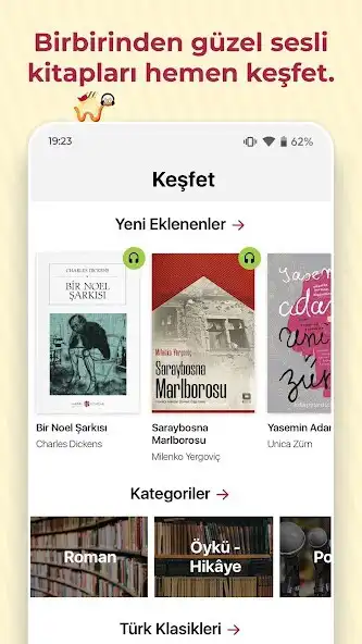 Play Kitapyurdu Sesli Kitap  and enjoy Kitapyurdu Sesli Kitap with UptoPlay