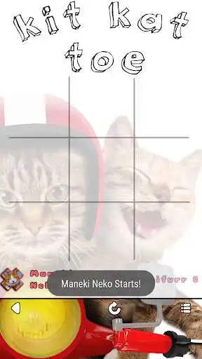 Play KitCatToe Real as an online game KitCatToe Real with UptoPlay