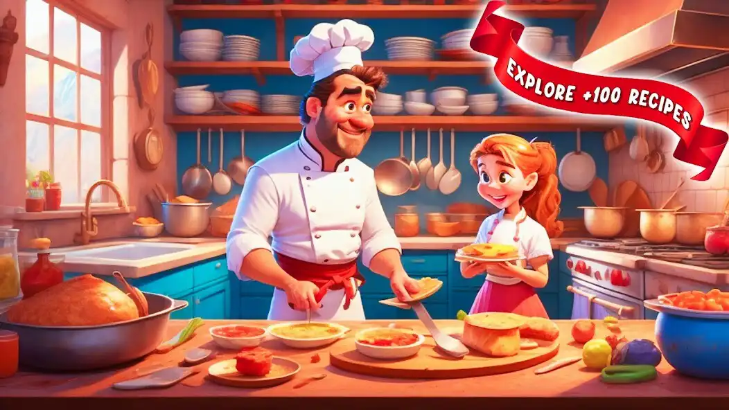 Play Kitchen Cooking Games 2023 as an online game Kitchen Cooking Games 2023 with UptoPlay
