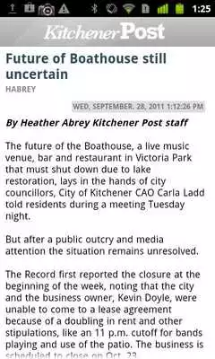 Play Kitchener Post