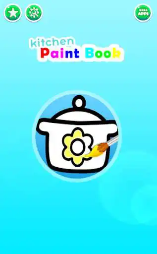 Play Kitchen Glitter Coloring Book - Drawing Pages  and enjoy Kitchen Glitter Coloring Book - Drawing Pages with UptoPlay