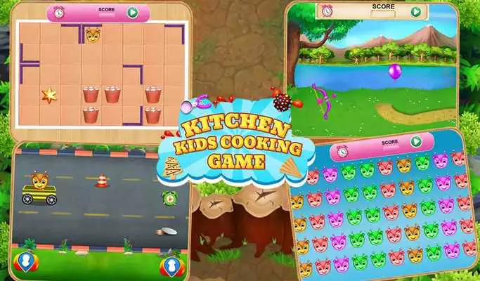 Play Kitchen Kids Cooking Game
