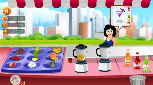 Play Kitchen Mixer: Juice Fruits as an online game Kitchen Mixer: Juice Fruits with UptoPlay