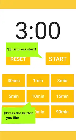 Play Kitchen Timer - Simple timer as an online game Kitchen Timer - Simple timer with UptoPlay