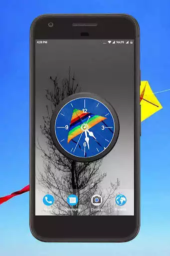 Play Kite Clock Live Wallpaper as an online game Kite Clock Live Wallpaper with UptoPlay