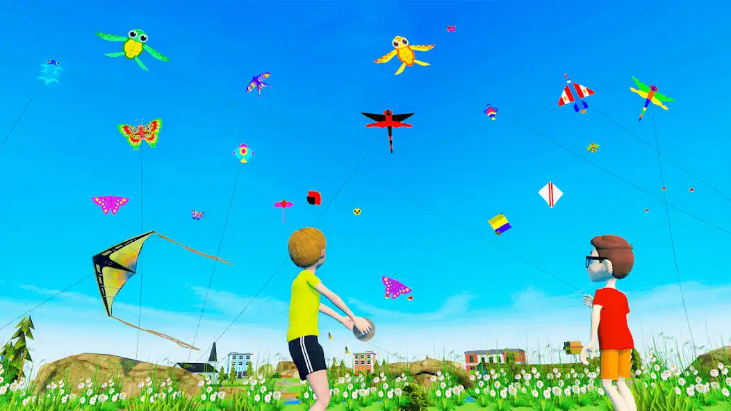 Play Kite Flying: Basant Mela game  and enjoy Kite Flying: Basant Mela game with UptoPlay
