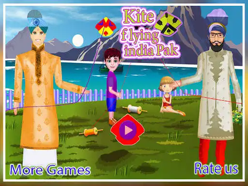 Play Kite Flying Games for Girls  and enjoy Kite Flying Games for Girls with UptoPlay