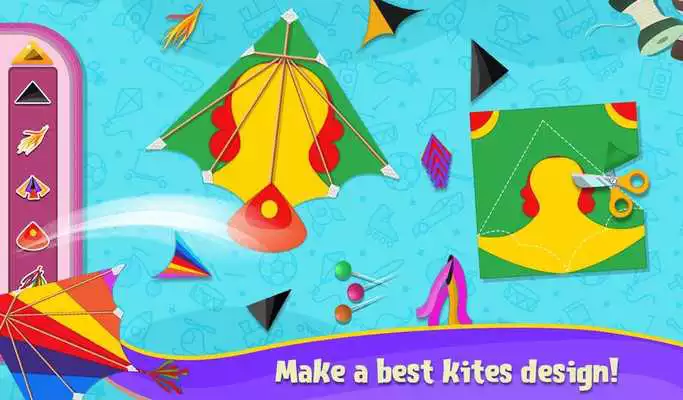 Play Kite Flying Kids Game