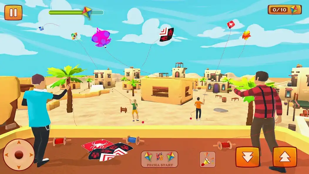 Play Kite Game: Kite Flying Games as an online game Kite Game: Kite Flying Games with UptoPlay