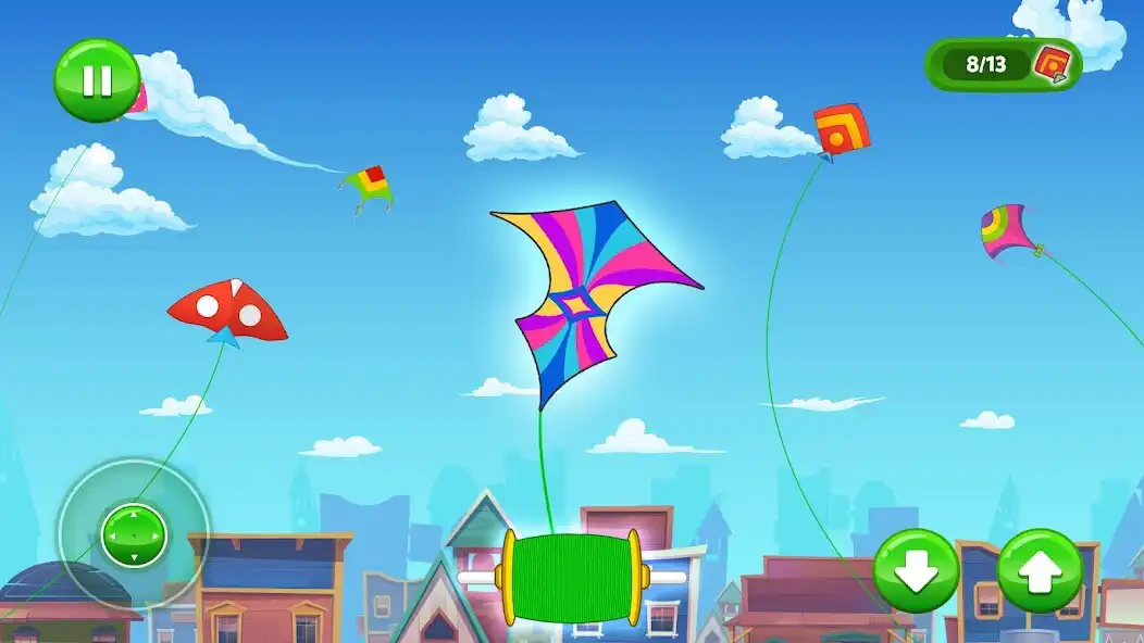 Play Kite Game: Pipa Combate 3D as an online game Kite Game: Pipa Combate 3D with UptoPlay