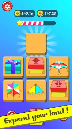 Play Kite Merge Empire: Idle Kite Game as an online game Kite Merge Empire: Idle Kite Game with UptoPlay