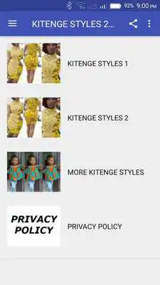 Play KITENGE STYLES 2018/2019
