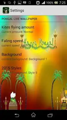 Play Kites Pongal Live Wallpaper