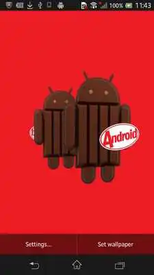 Play KitKat 3D Live Wallpaper