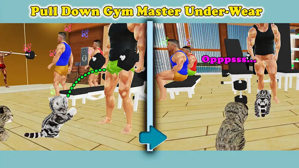 Play Kitten Cat VS Gym Master as an online game online Kitten Cat VS Gym Master with UptoPlay Play Kitten Cat VS Gym Master as an online game Kitten Cat VS Gym Master with UptoPlay