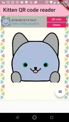Play Kitten QR code reader