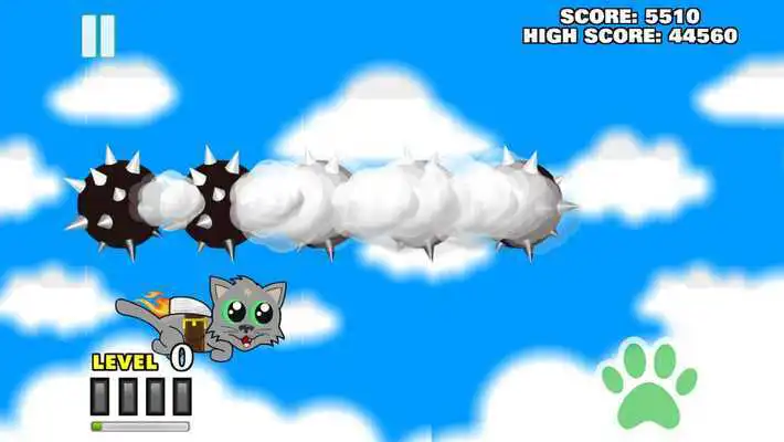 Play Kitten Rocket