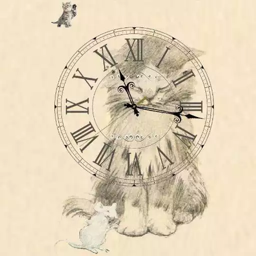 Play Kitten sleeps and purrs. Clock APK Play Kitten sleeps and purrs. Clock APK