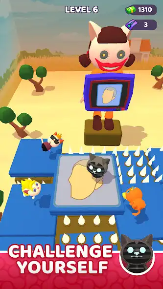 Play Kitties Match: Do Not Fall  and enjoy Kitties Match: Do Not Fall with UptoPlay