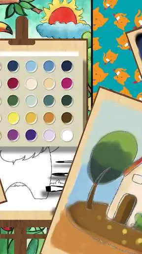 Play Kittyart Paint as an online game Kittyart Paint with UptoPlay