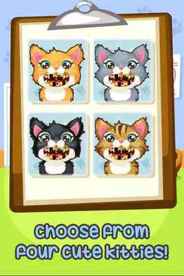 Play Kitty at the Dentist Girl Game