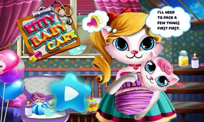 Play Kitty Baby Care - Newborn Baby