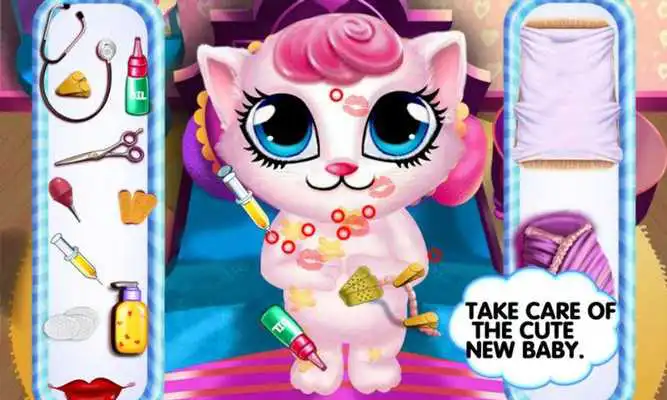 Play Kitty Baby Care - Newborn Baby