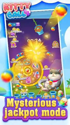 Play Kitty Ball as an online game Kitty Ball with UptoPlay