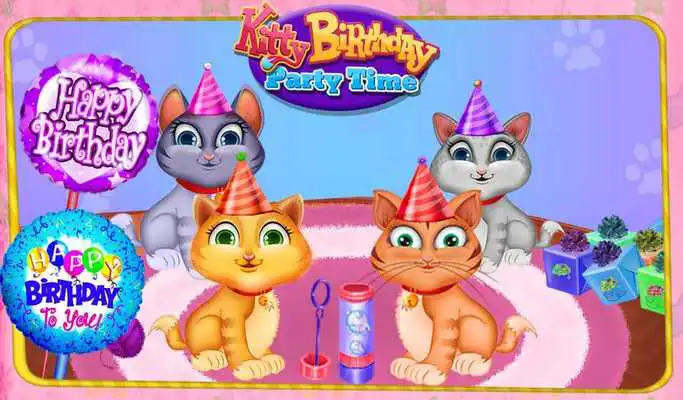 Play Kitty Birthday Party Time