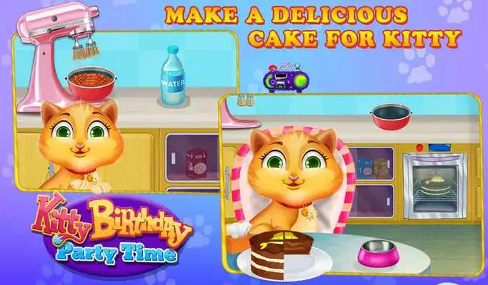 Play Kitty Birthday Party Time