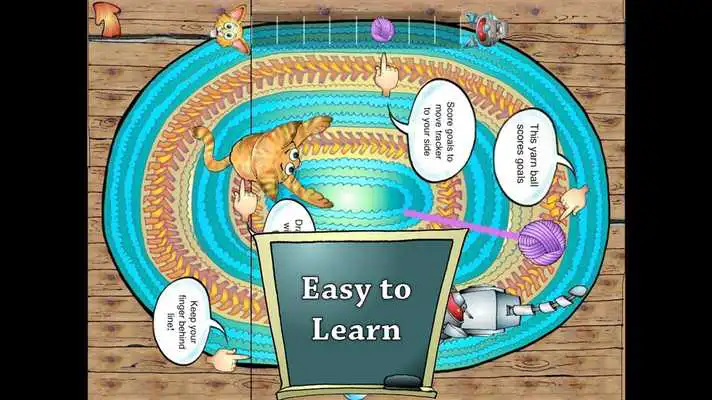 Play Kitty Catch Yarn