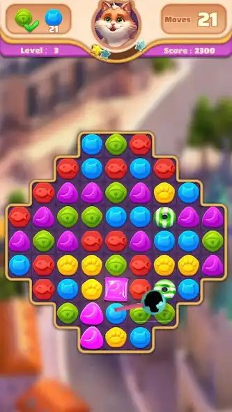 Play Kitty Cat:Match 3 puzzle games  and enjoy Kitty Cat:Match 3 puzzle games with UptoPlay