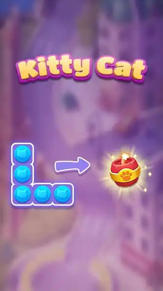 Play Kitty Cat:Match 3 puzzle games as an online game Kitty Cat:Match 3 puzzle games with UptoPlay