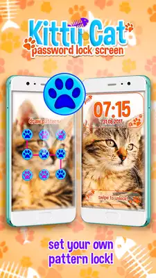 Play Kitty Cat Password Lock Screen