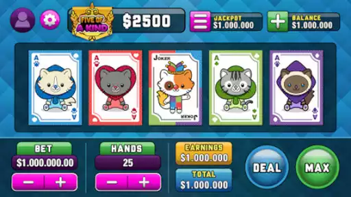 Play Kitty Cat Poker Slots Casino  and enjoy Kitty Cat Poker Slots Casino with UptoPlay