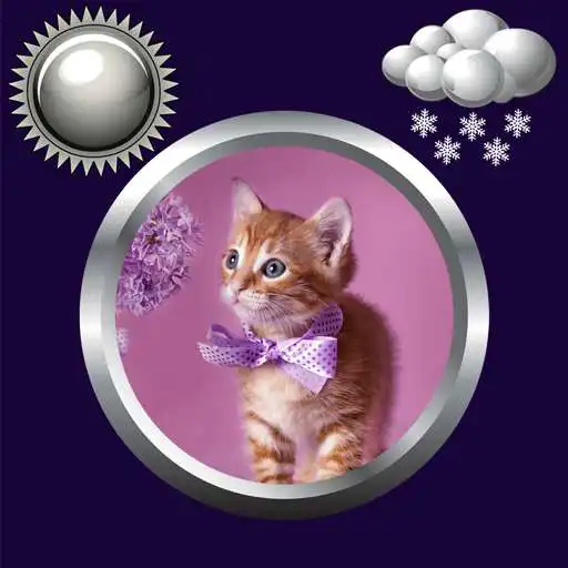 Free play online Kitty Clock & Weather Widget APK Free play online Kitty Clock & Weather Widget APK