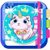 Free play online Kittycorn Notepad APK