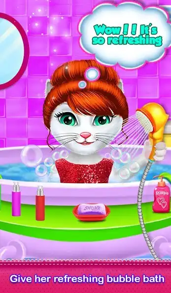 Play Kitty Daily Activities Game  and enjoy Kitty Daily Activities Game with UptoPlay
