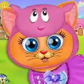 Free play online kitty daycare  grooming salon - cat meow meow APK