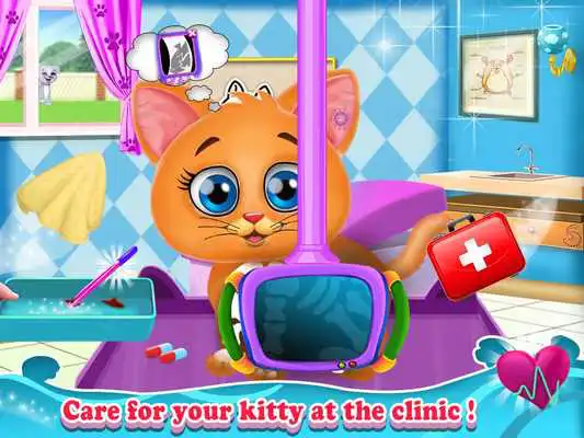Play kitty daycare  grooming salon - cat meow meow