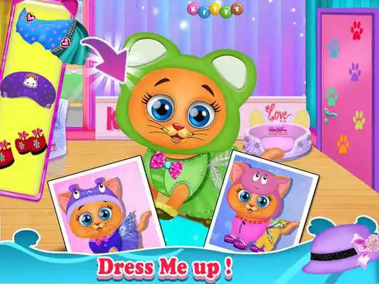 Play kitty daycare  grooming salon - cat meow meow